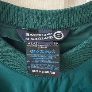 Vintage Ladies Sunderland of Scotland Green Rain Jacket